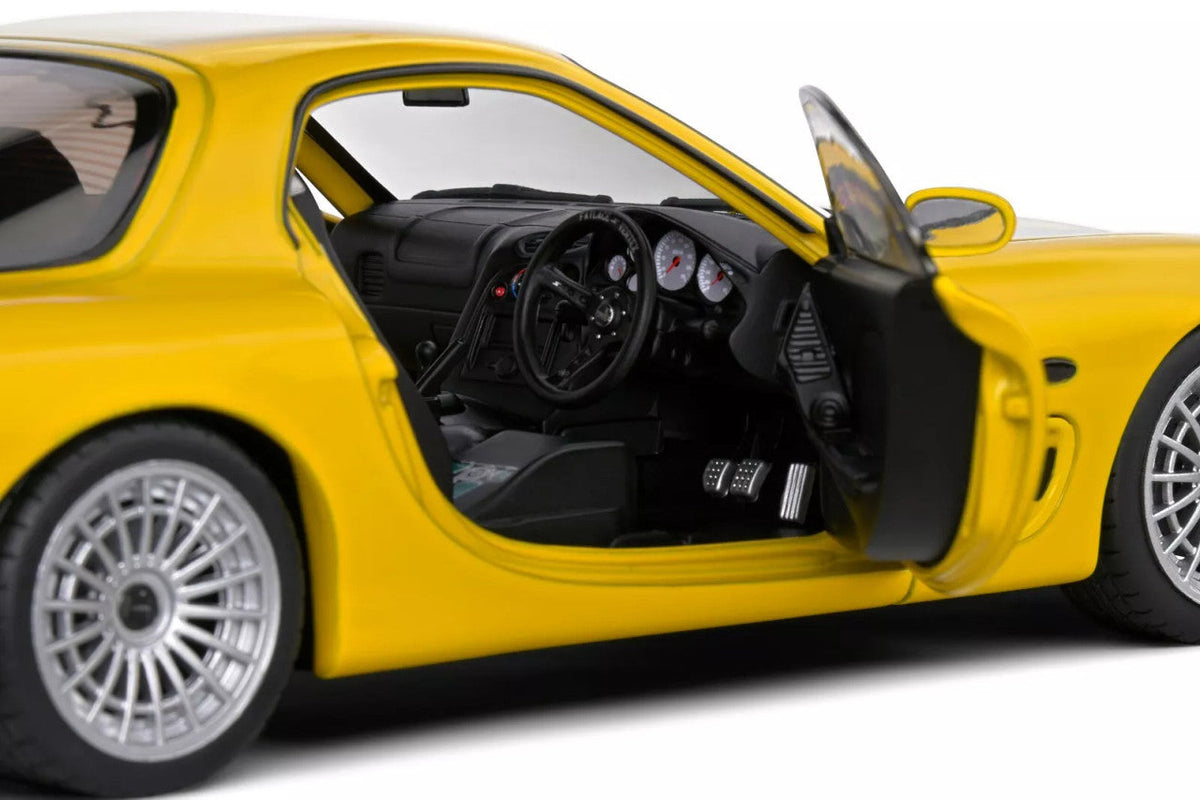 Solido 1994 Mazda RX-7 FD Streetfighter Yellow 1:18