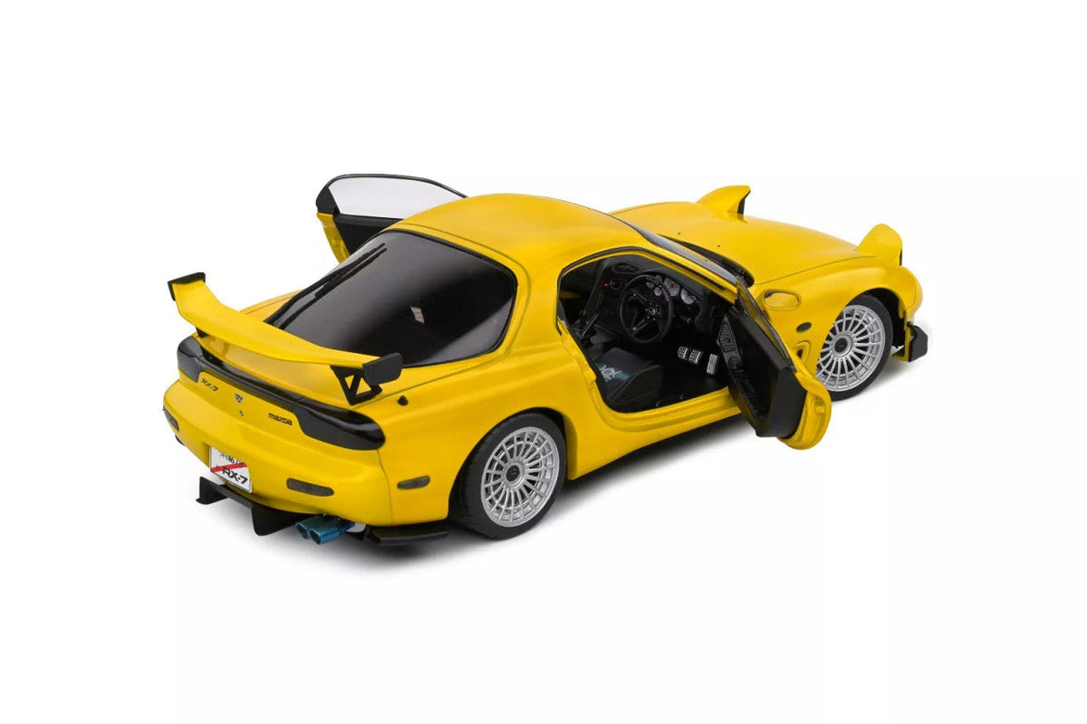 Solido 1994 Mazda RX-7 FD Streetfighter Yellow 1:18