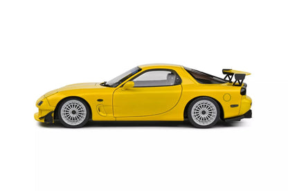 Solido 1994 Mazda RX-7 FD Streetfighter Yellow 1:18