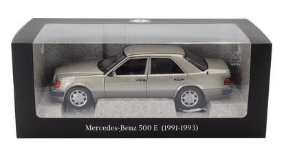 Norev 1990 Mercedes-Benz E Class 500E (W124) Smoke Silver 1:18