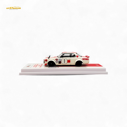 Inno64 Nissan Skyline 2000 GT-R KPGC10 #1 Takahashi Kunimitsu Fuji Masters 1971 1:64