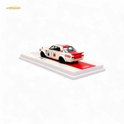 Inno64 Nissan Skyline 2000 GT-R KPGC10 #1 Takahashi Kunimitsu Fuji Masters 1971 1:64