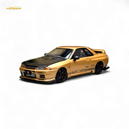 Focal Horizon Nissan Skyline GT-R R32 Top Secret Gold 1:64