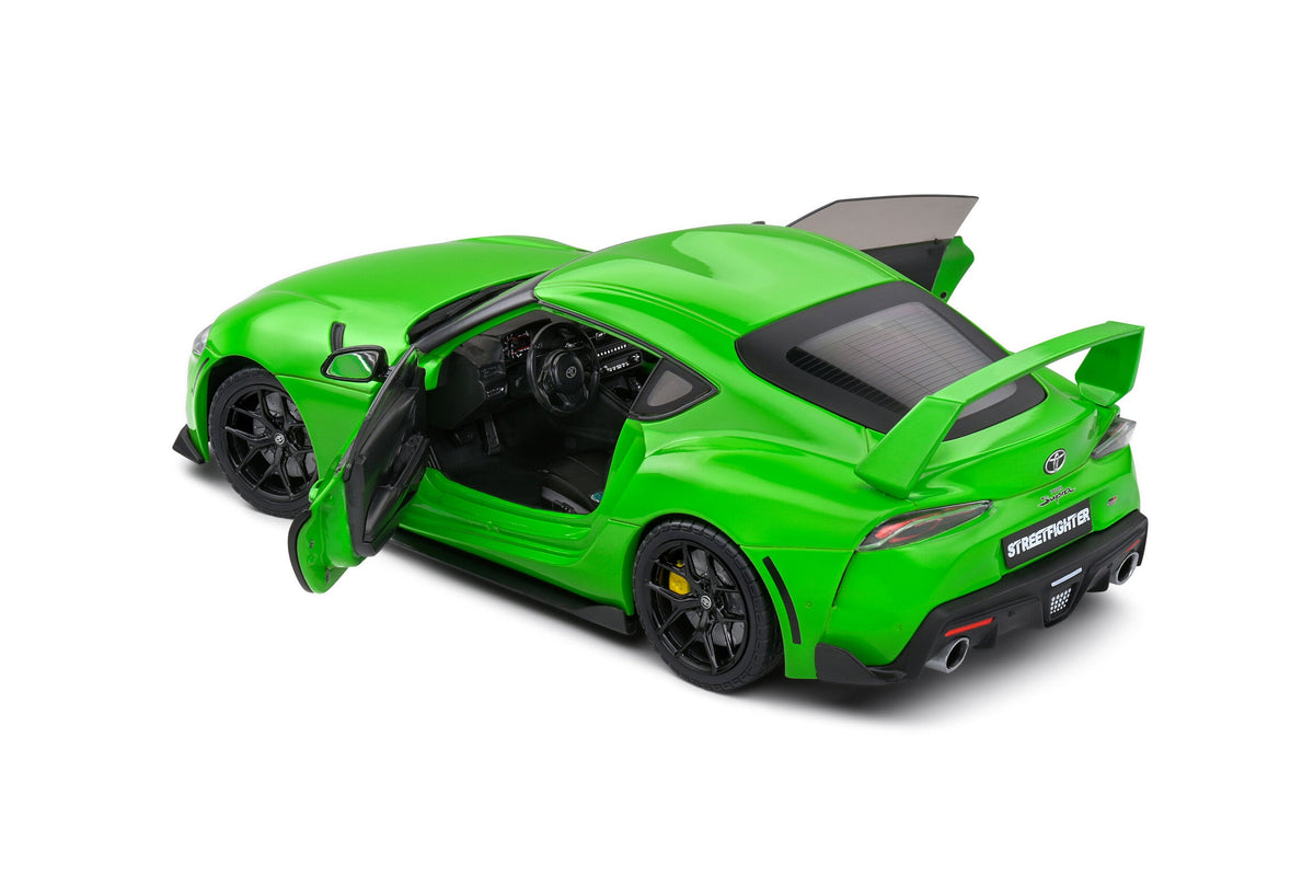 Solido 2023 Toyota GR Supra Streetfighter Green 1:18