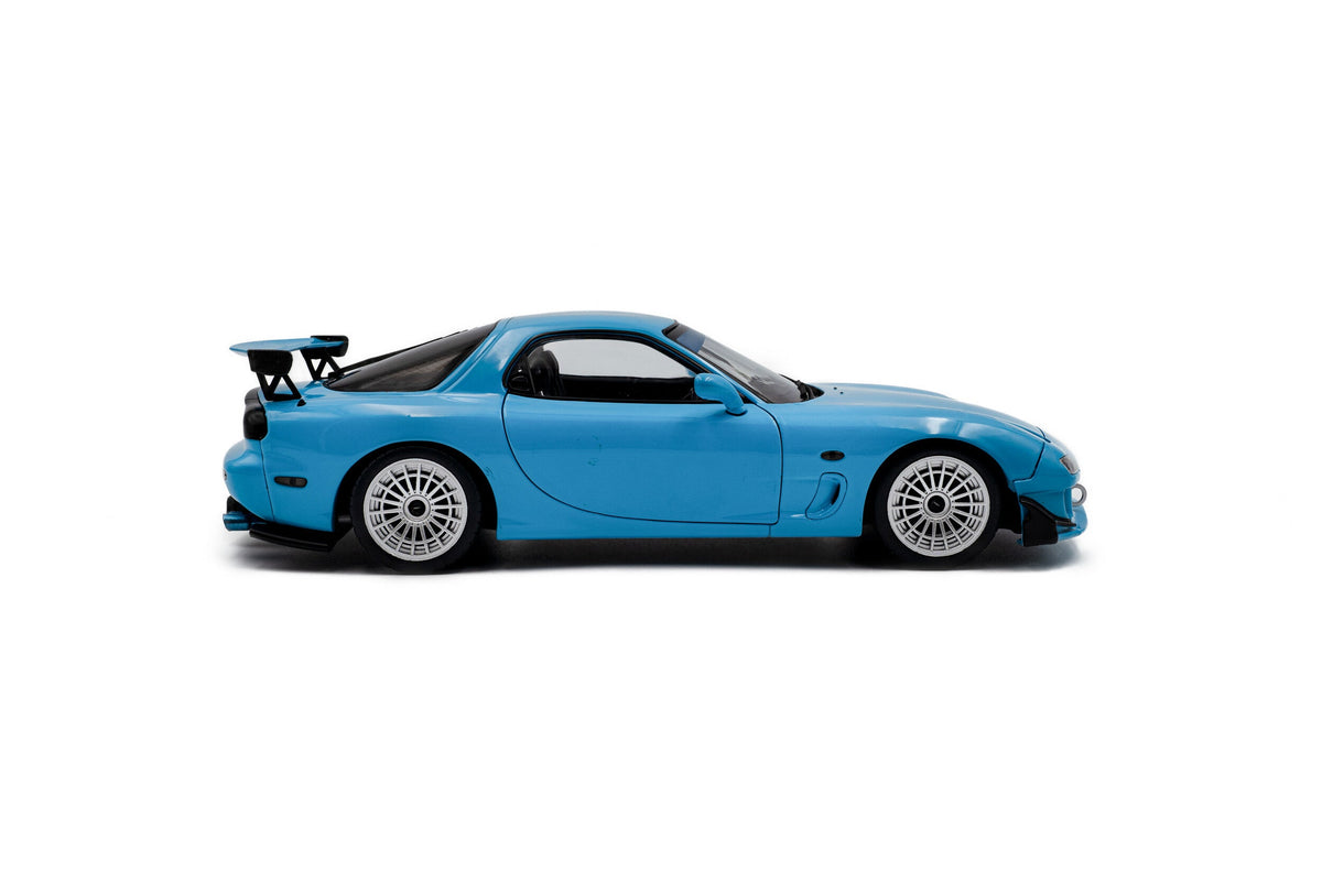 Solido 1999 Mazda RX-7 FD3S Works Blue 1:18