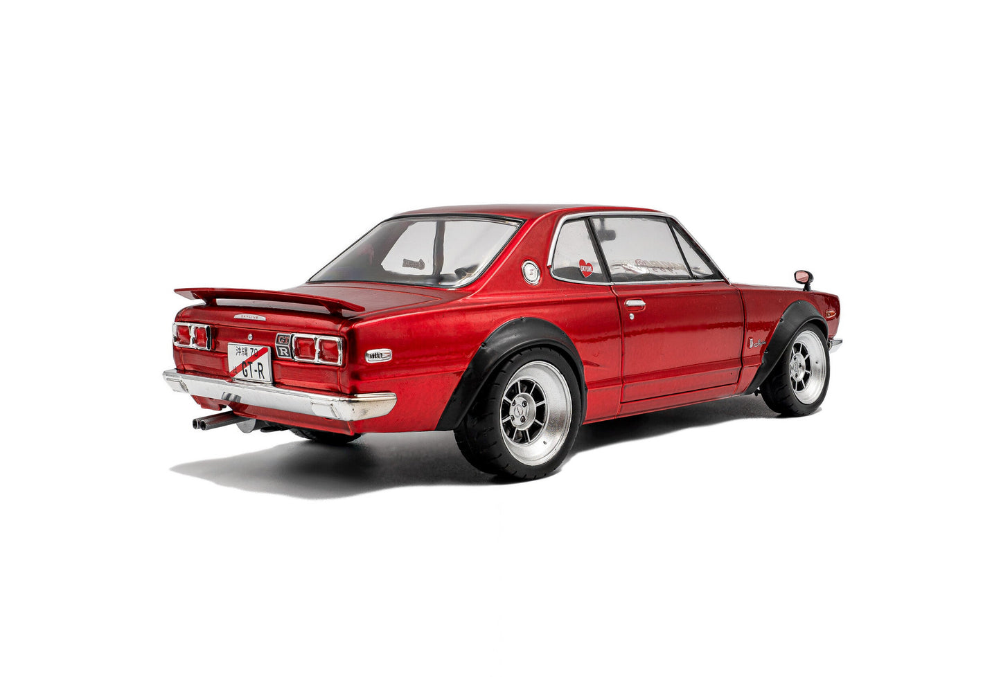 Solido 1970 Nissan Skyline (C10) Hakosuka Red 1:18