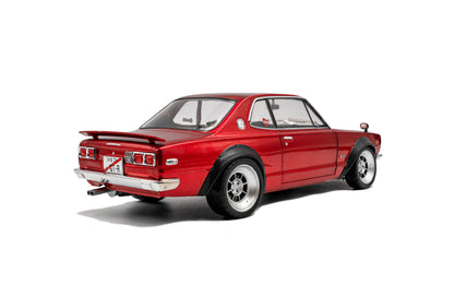Solido 1970 Nissan Skyline (C10) Hakosuka Red 1:18