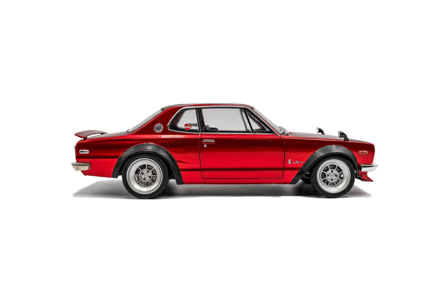 Solido 1970 Nissan Skyline (C10) Hakosuka Red 1:18
