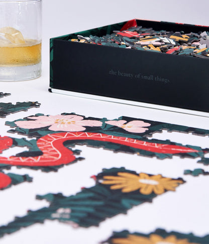 Snakes in the Garden Puzzle (500 Piece)