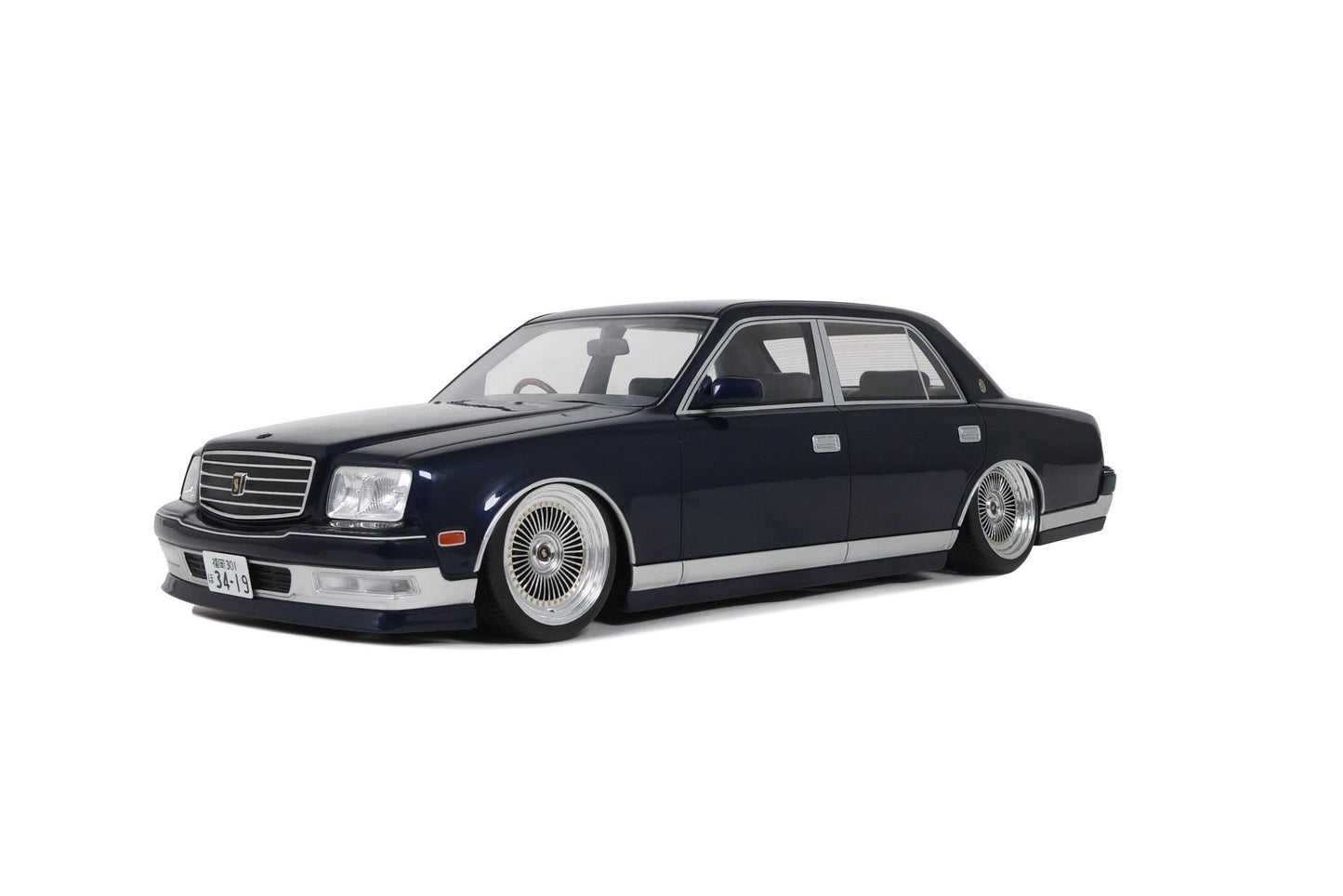 Otto Mobile Toyota Century V12 1:18 Diecast — Stance Blue Mica