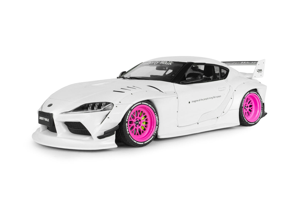 Solido 2025 Toyota GR Supra Liberty Walk White 1:18