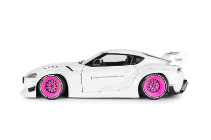 Solido 2025 Toyota GR Supra Liberty Walk White 1:18