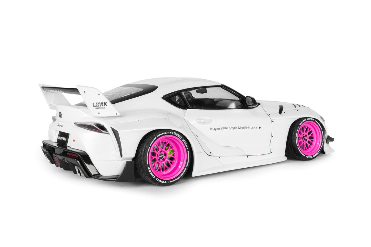 Solido 2025 Toyota GR Supra Liberty Walk White 1:18