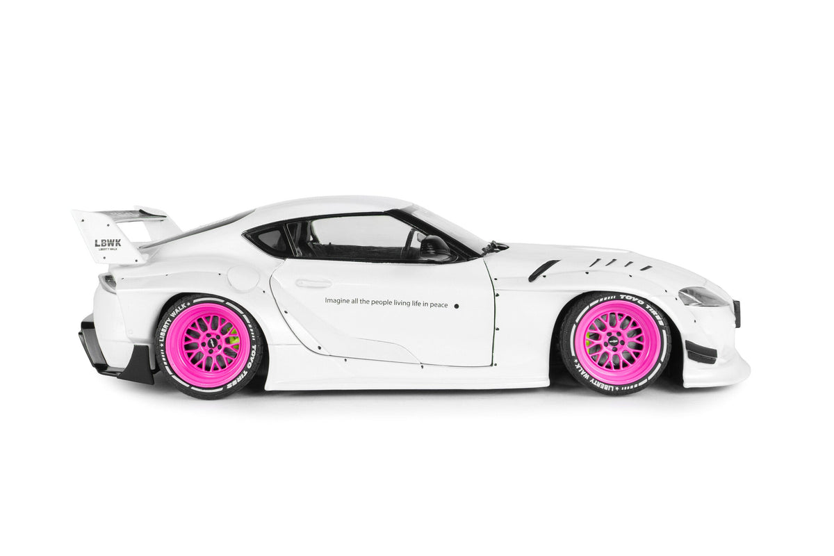 Solido 2025 Toyota GR Supra Liberty Walk White 1:18