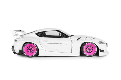 Solido 2025 Toyota GR Supra Liberty Walk White 1:18