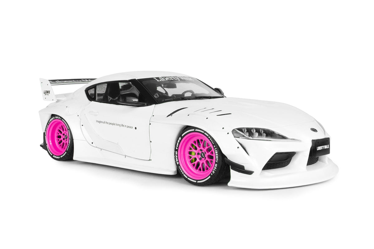 Solido 2025 Toyota GR Supra Liberty Walk White 1:18