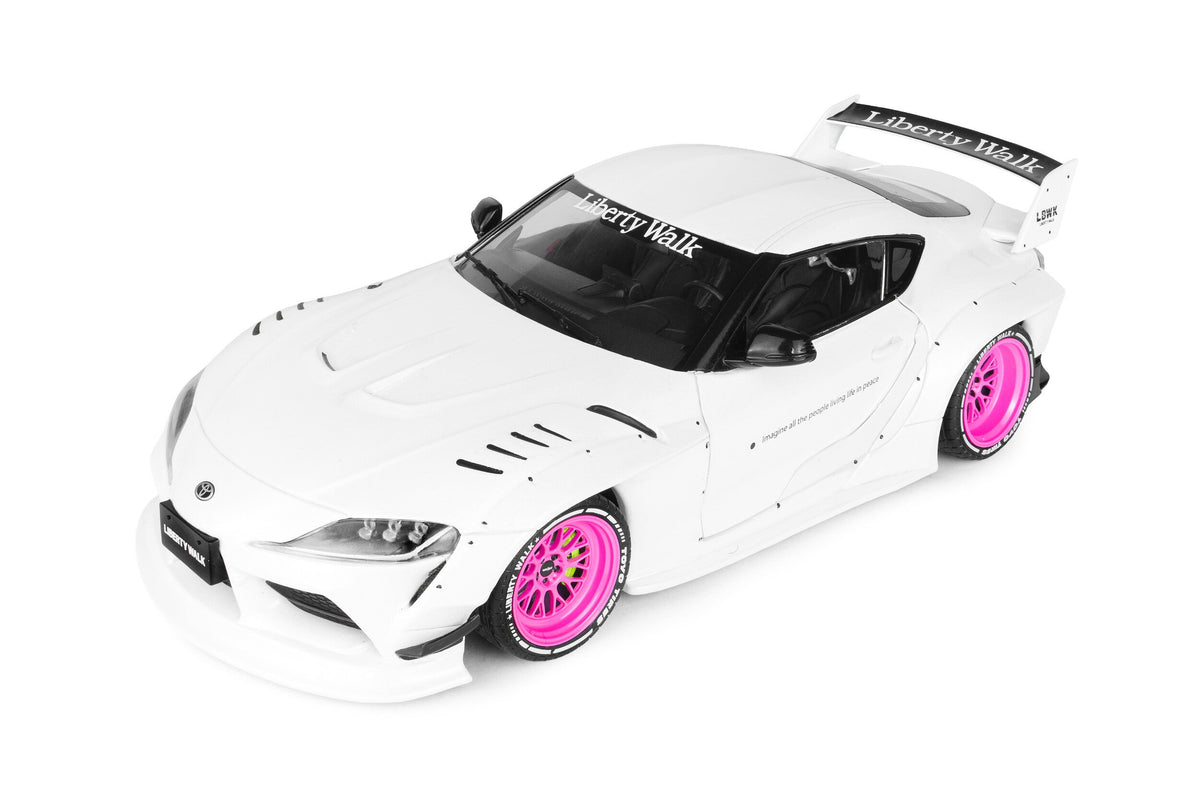 Solido 2025 Toyota GR Supra Liberty Walk White 1:18