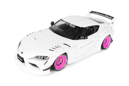 Solido 2025 Toyota GR Supra Liberty Walk White 1:18