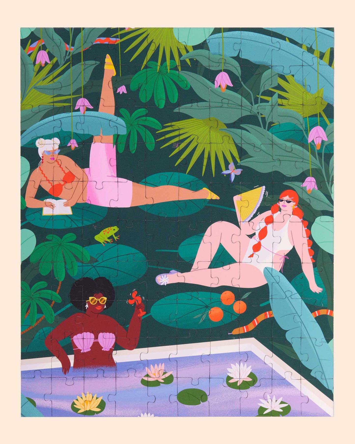 Water Lily Girls Puzzle