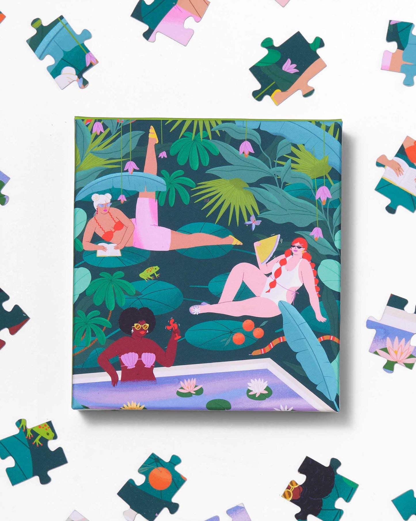 Water Lily Girls Puzzle